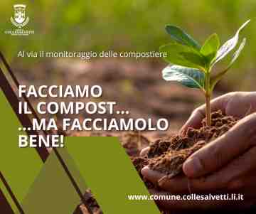 Facciamo il compostma facciamolo bene!: al via il monitoraggio delle compostiere
