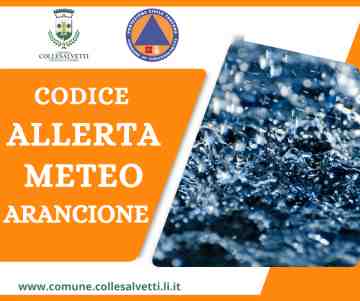 Avviso di criticit regionale: codice arancione e codice giallo per rischio idrogeologico idraulico reticolo minore, codice giallo per temporali forti