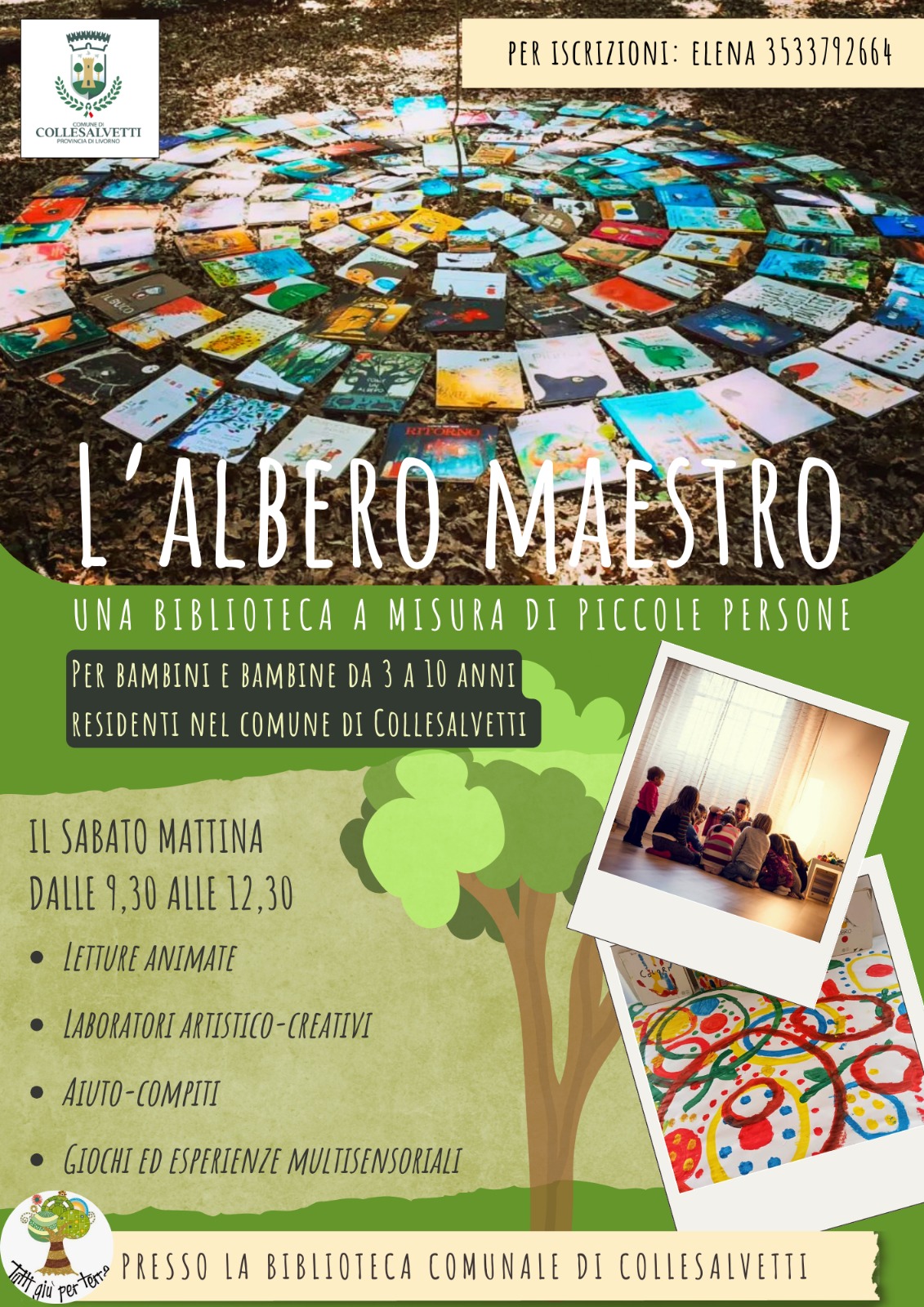 LAlbero Maestro: al via il progetto per una Biblioteca a misura dei pi piccoli