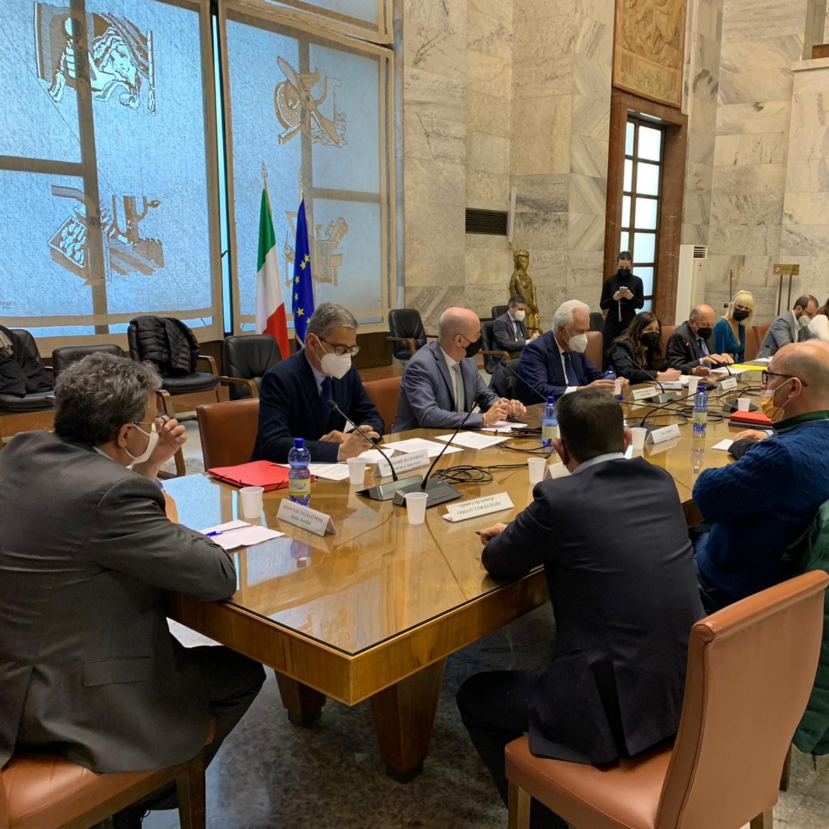 Incontro sul futuro dell\'Eni al Ministero dello Sviluppo Economico: presente il Sindaco Antolini