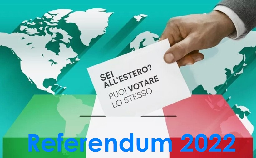 Referendum 2022 - elettori temporaneamente all\'estero
