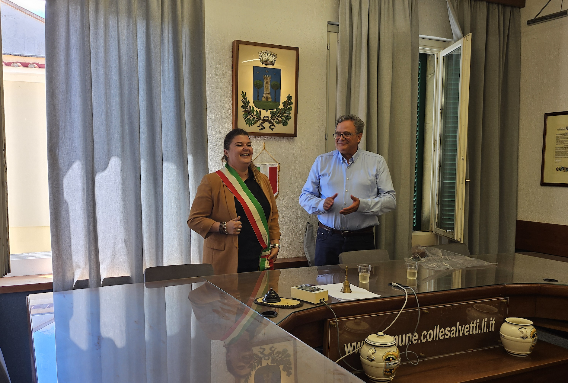 Proclamazione: Sara Paoli  sindaca di Collesalvetti